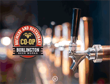 Tablet Screenshot of burlingtonbeerworks.coop